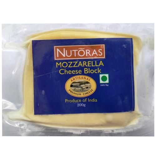 NUTORAS Mozzarella Cheese Block Image