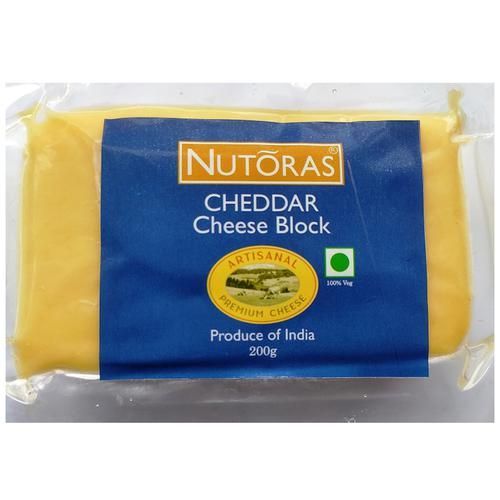 NUTORAS Cheddar Cheese Block Image