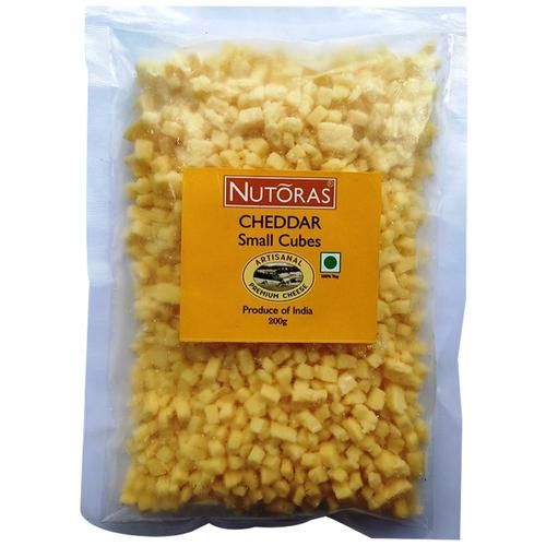 NUTORAS Cheddar Cheese Small Cubes Image