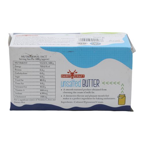 Dairy Craft Butter Unsalted Naturally White Image