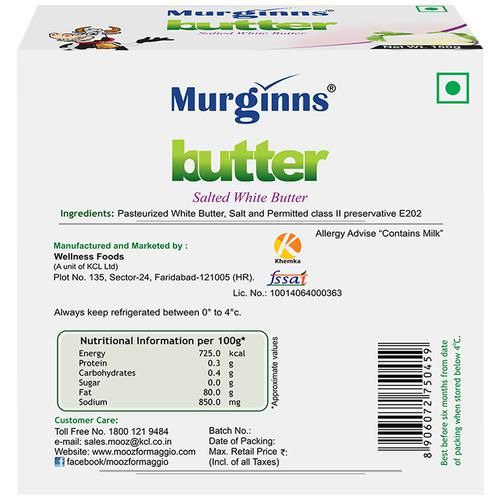 Murginns Butter Salted White Image