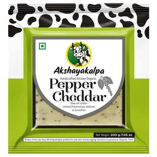 Akshayakalpa Pepper Cheddar Cheese Image