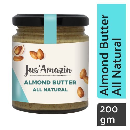 Jus Amazin Vegan Almond Butter All Natural Image