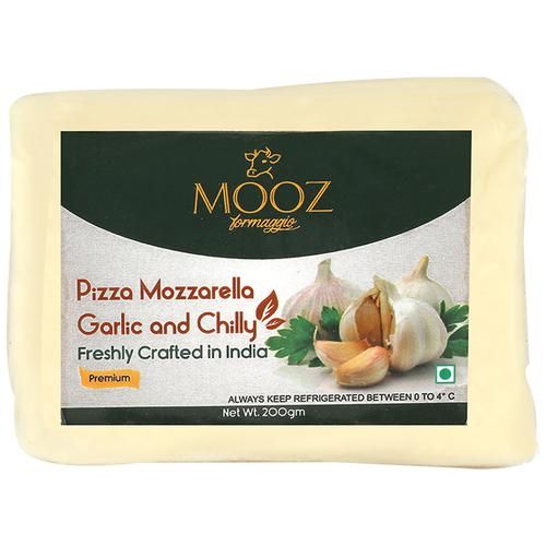 MOOZ Garlic & Chilli Mozzarella Cheese Image