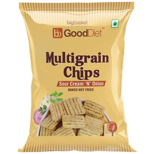 GoodDiet Multigrain Chips Sour Cream & Onion Image