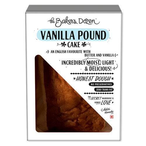 The Bakers Dozen Vanilla Pound Cake Image