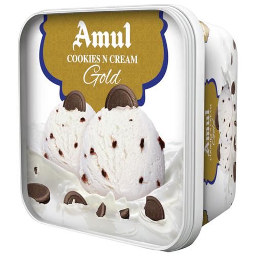 Amul Cookies N Cream Gold Ice Cream Image