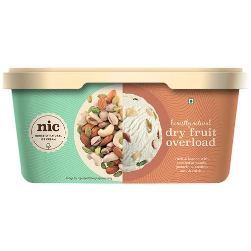 NIC Dry Fruit Ice Cream Image