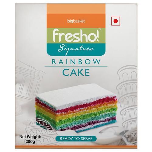 Fresho Signature Rainbow Cake Image
