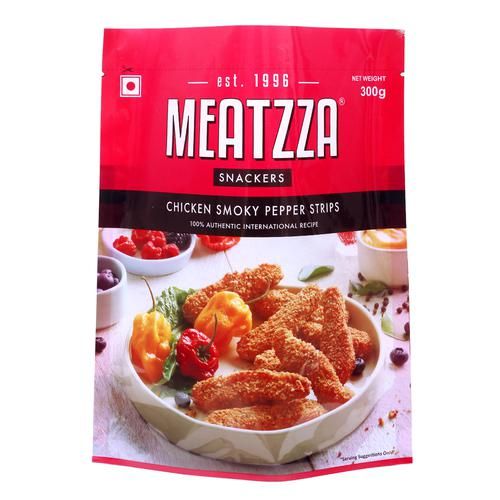 Meatzza Chicken Smoky Pepper Strips Image