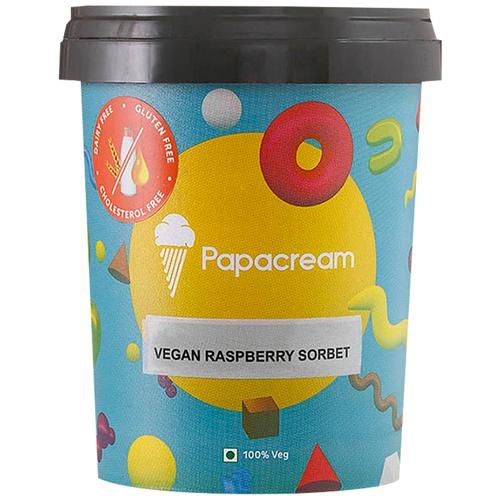 Papacream Vegan Raspberry Sorbet Image