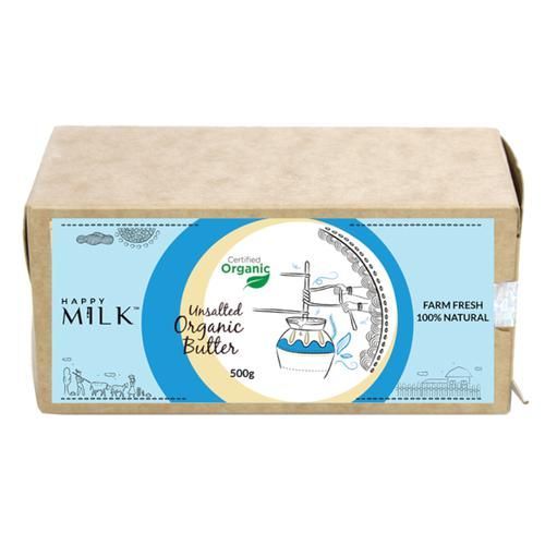 Happy Milk Organic Unsalted Butter Image