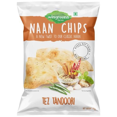 Wingreens Farms Tez Tandoori Naan Chips Image