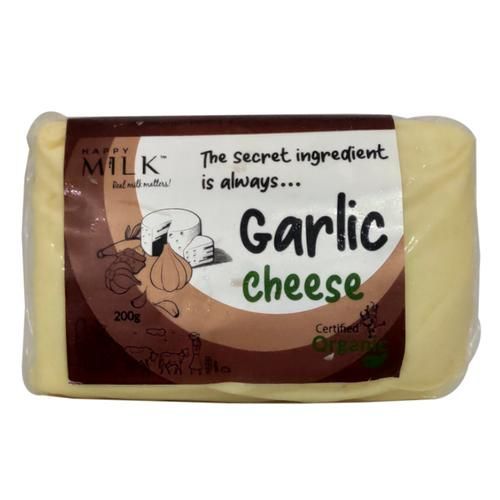 Happy Milk Organic Garlic Cheese Image
