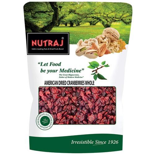 Nutraj American Dried Whole Cranberries Image