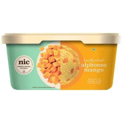 NIC Alphonso Mango Ice Cream Image