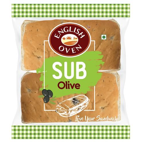 English Oven Sub Olive Bread Image
