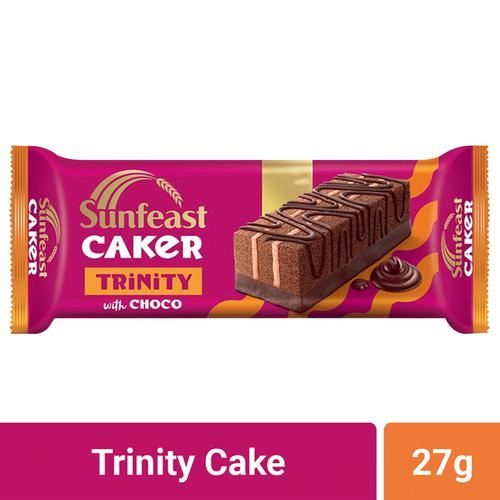 Sunfeast Caker Trinity Cake Triple Chocolate Image