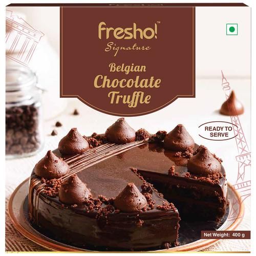 Fresho Signature Belgium Chocolate Truffle Cake Image