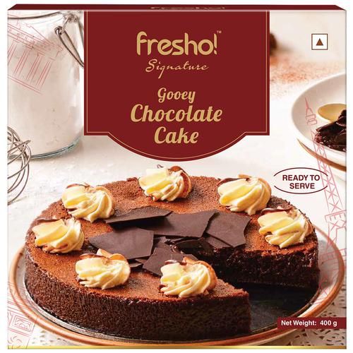 Fresho Signature Gooey Chocolate Cake Image
