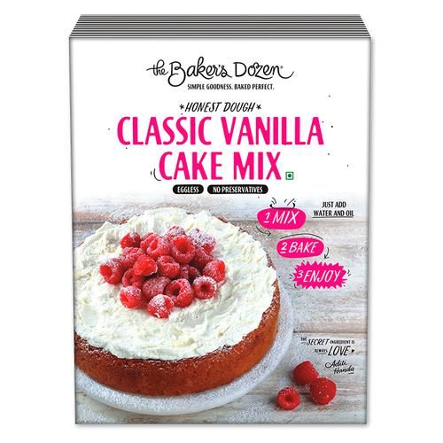 The Bakers Dozen Classic Vanilla Cake Mix Image