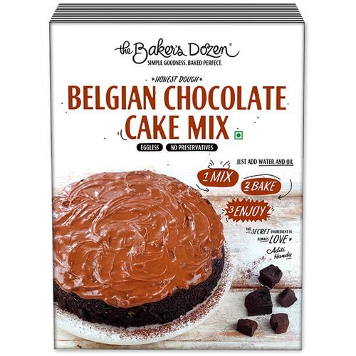 The Bakers Dozen Belgian Chocolate Cake Mix Image