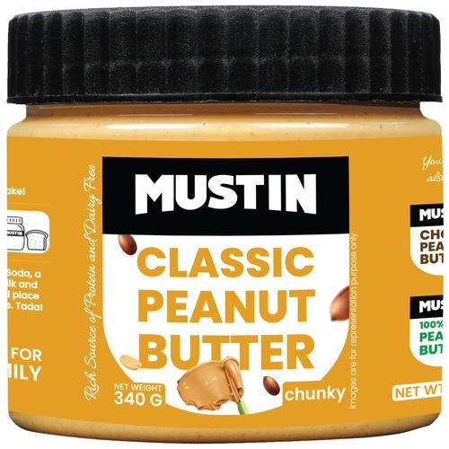 MUSTIN Classic Peanut Butter Chunky Image