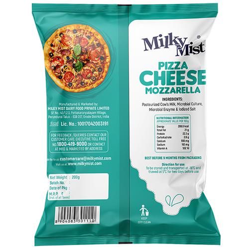 Milky Mist Pizza Cheese Mozzarella Diced Image