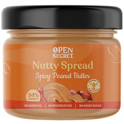 Open Secret Nutty Spread Spicy Peanut Butter Image