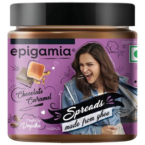 Epigamia Ghee Spreads Chocolate Caramel Image