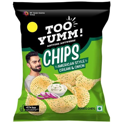 Too Yumm Cream & Onion Potato Chips Image