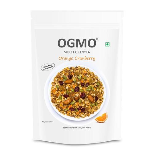 Ogmo Millet Granola Orange Cranberry Image