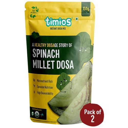Timios Organic Spinach Millet Dosa Mix Image