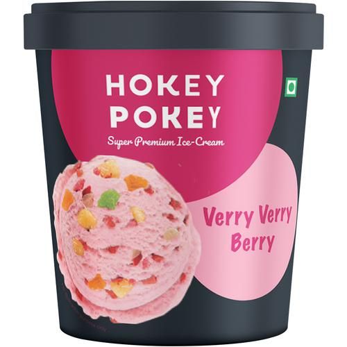 Hokey Pokey Berry Ice Cream Image