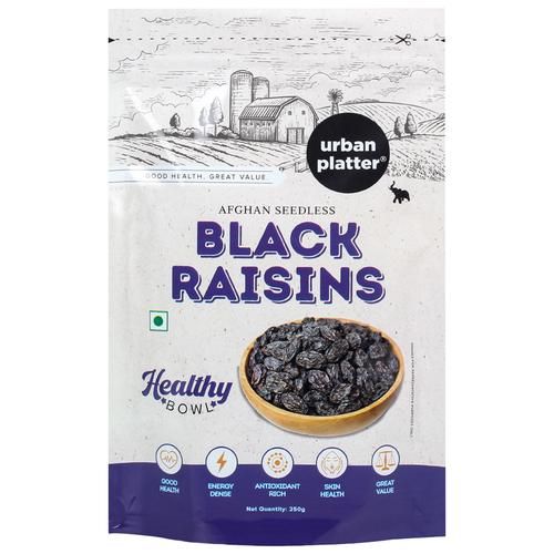 Urban Platter Afghan Seedless Black Raisins Image