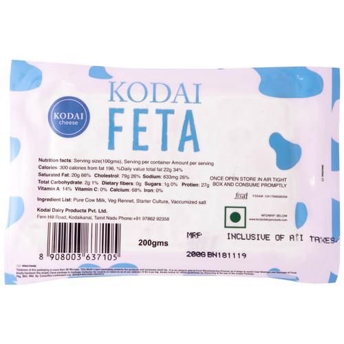 Kodai Cheese Feta Image
