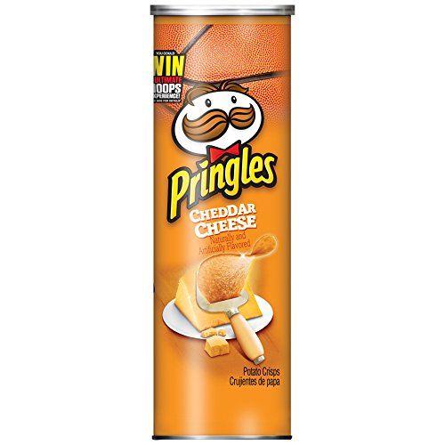 Pringles Potato Chips Cheddar Cheese Image