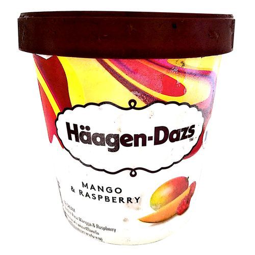 Haagen Dazs Ice Cream Mango Raspberry Image