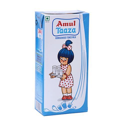 Amul Taaza Fresh Toned Milk Image