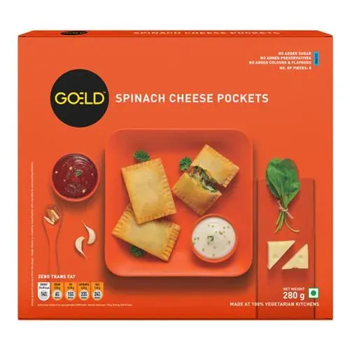 GOELD Spinach Cheese Pockets Image