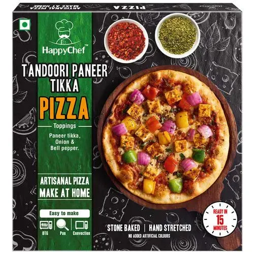 HappyChef Tandoori Paneer Tikka Pizza Image