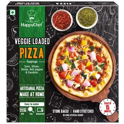 HappyChef Veg Loaded Pizza Image
