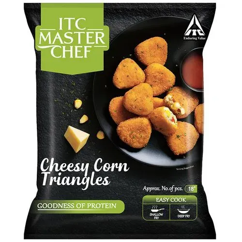 ITC Master Chef Cheesy Corn Triangles Image