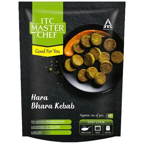 ITC Master Chef Hara Bhara Kebab With Vegetables Image