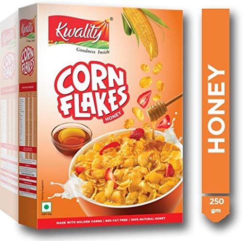 Kwality Corn Flakes Honey Image