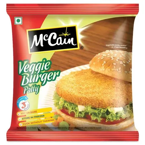 McCain Veggie Burger Patty Image