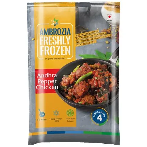 Ambrozia Freshly Frozen Andhra Pepper Chicken Image