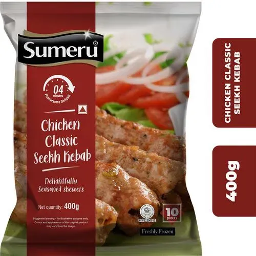 Sumeru Chicken Classic Seekh Kebab Image