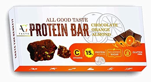 AG Taste Protein Bar Chocolate Orange Almond Image