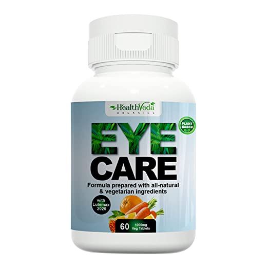 Health Veda Organics Plant Based Eye Care Supplements Image